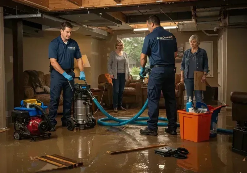 Basement Water Extraction and Removal Techniques process in Eastwood, MI